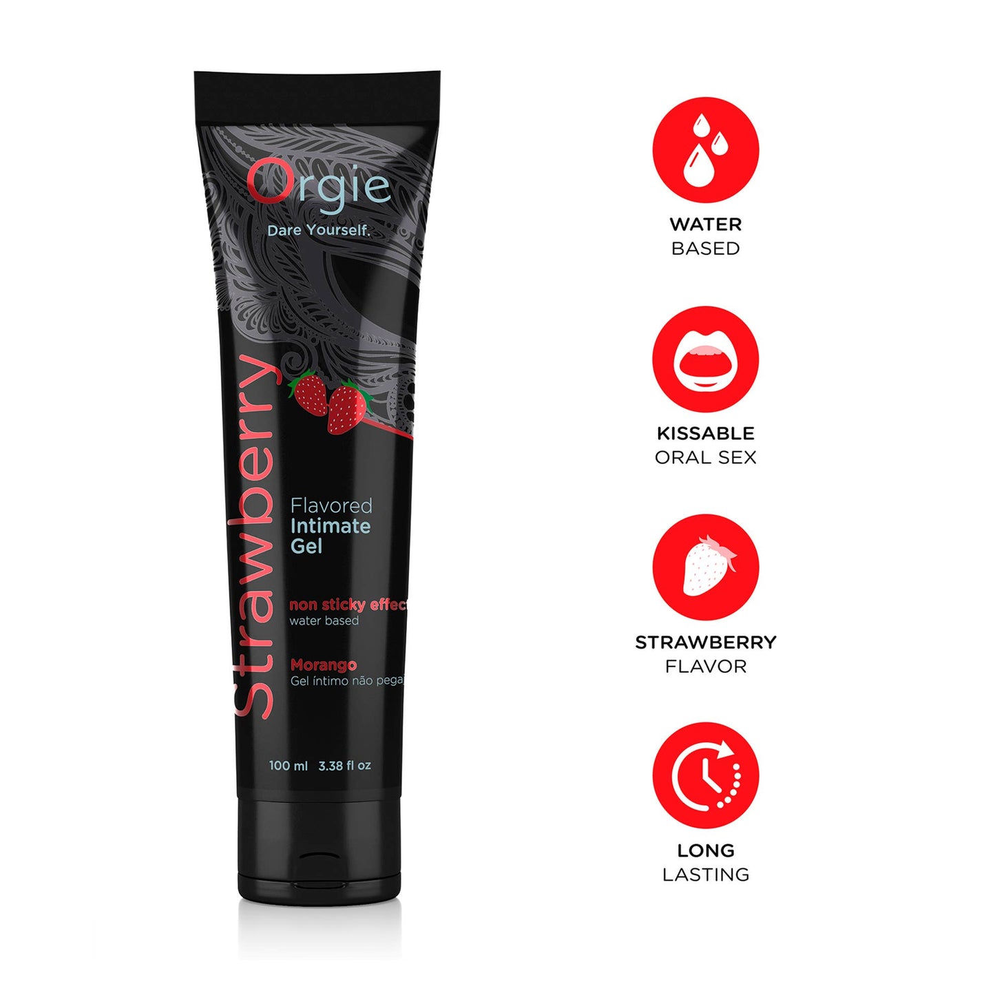 Orgie - Lube tube Strawberry
