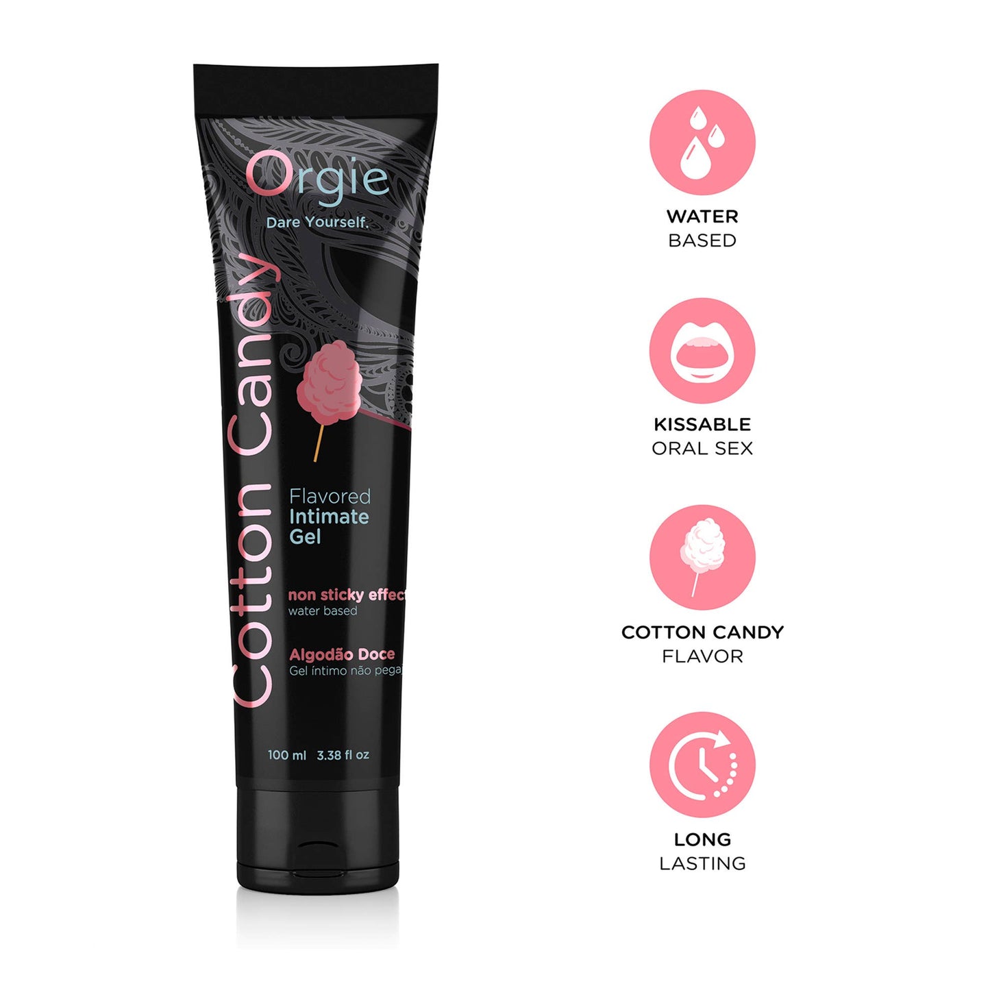 Orgie - Lube Tube Cotton Candy
